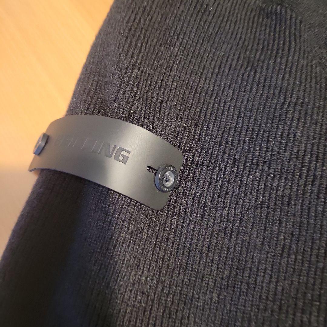 美品✨ブリーフィング裏地付きあったか ニットブルゾン☆