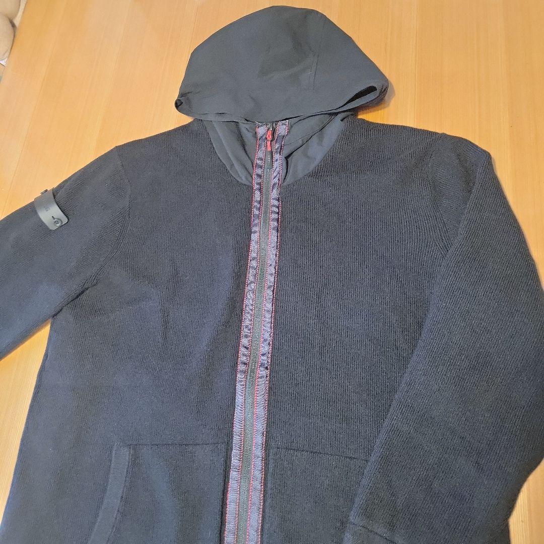 美品✨ブリーフィング裏地付きあったか ニットブルゾン☆