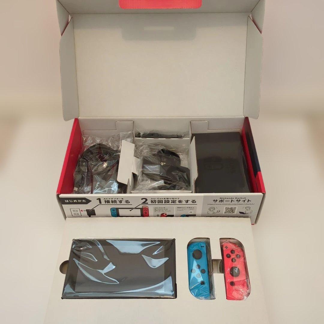 美品☆新品未使用部品有　Nintendo Switch 本体