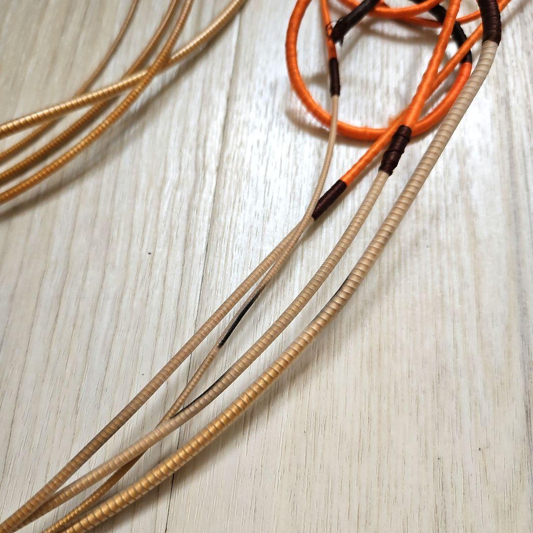 【コントラバス弦】 PRESTO プレスト(ライト)4弦セット （約3か月使用）