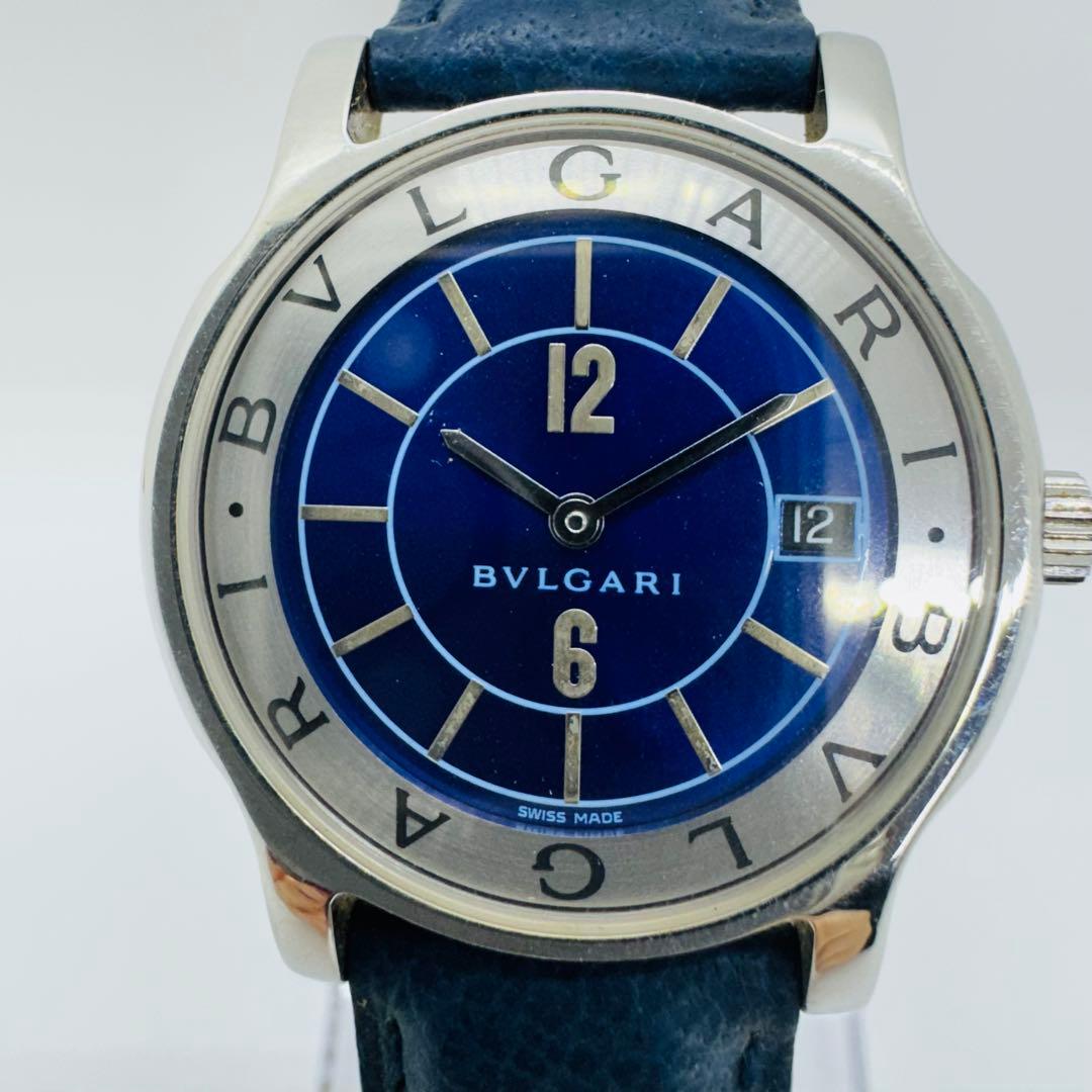 ✨BVLGARI✨ブルガリ✨Solotempo✨ST35S✨デイト✨腕時計✨