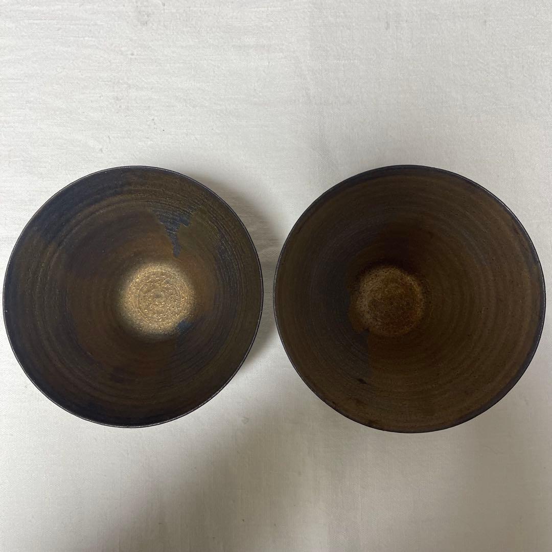 人気作家 水野幸一さんの銅彩釉 フリーボール2個セット