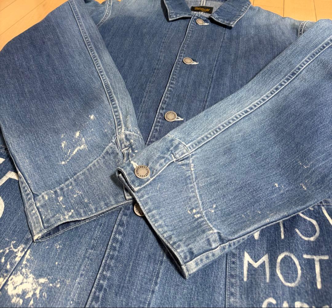 ジャケット・アウター visvim MOTORS CLUB SS COVERALL JKT DMGD