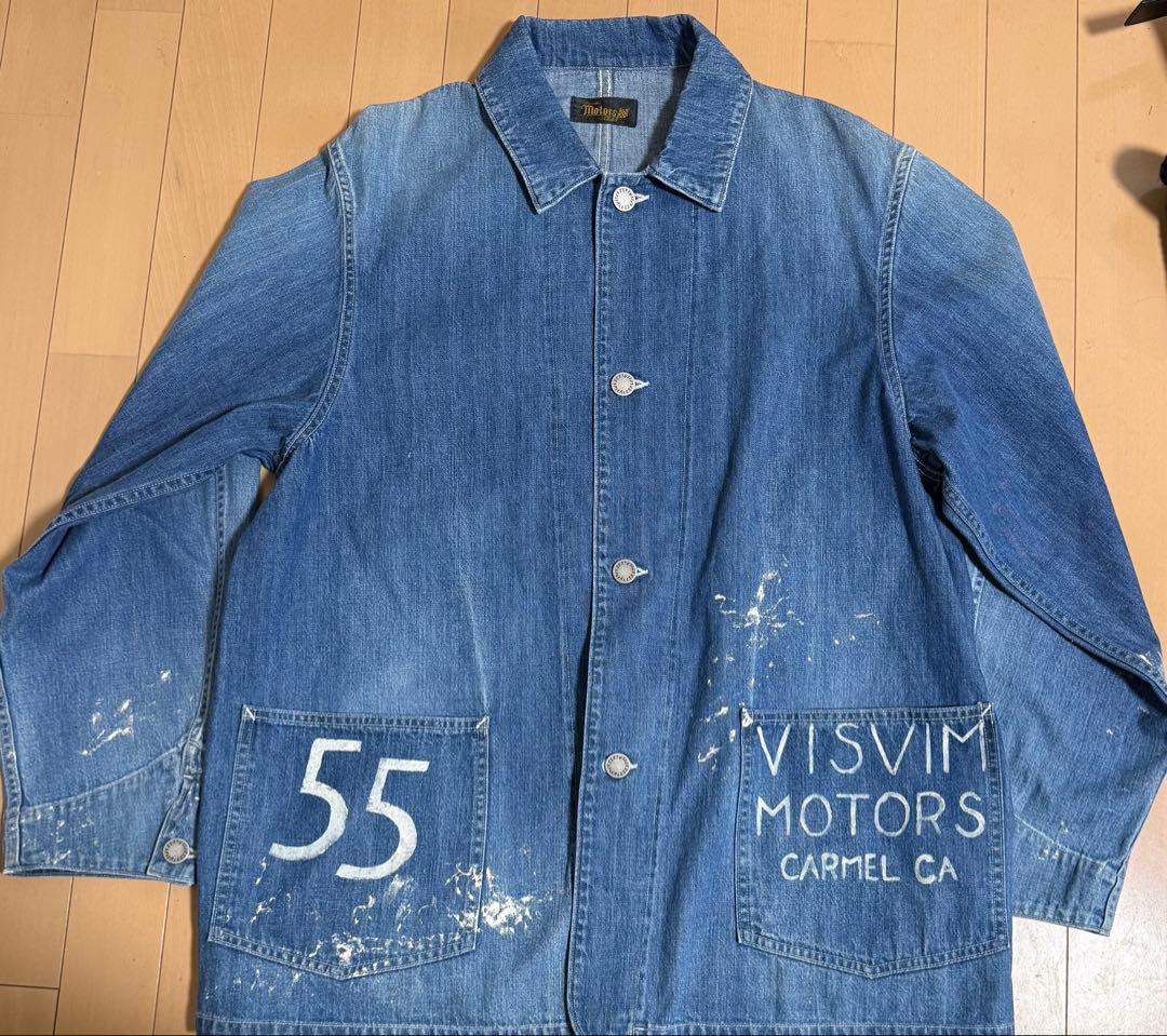 ジャケット・アウター visvim MOTORS CLUB SS COVERALL JKT DMGD