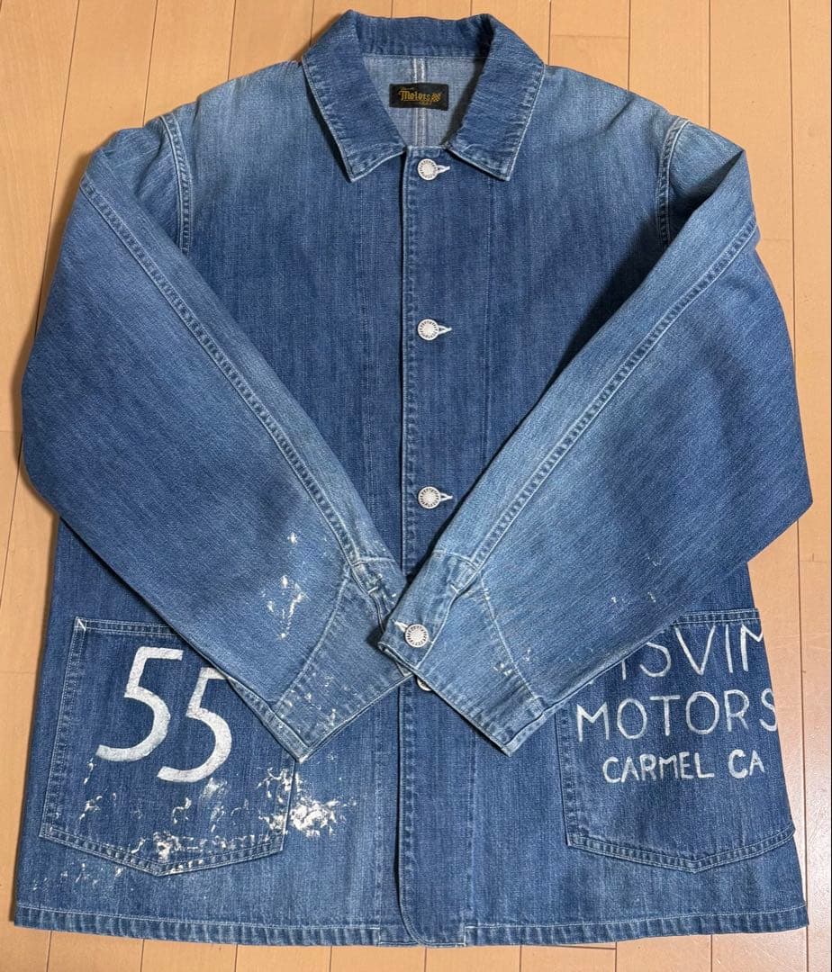 ジャケット・アウター visvim MOTORS CLUB SS COVERALL JKT DMGD
