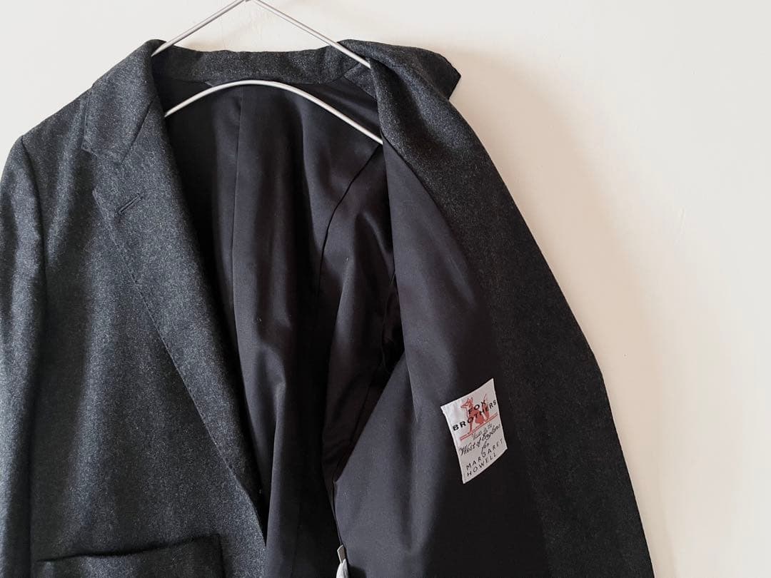 マーガレットハウエル×フォックスブラザーズ フランネル ジャケット7.5万