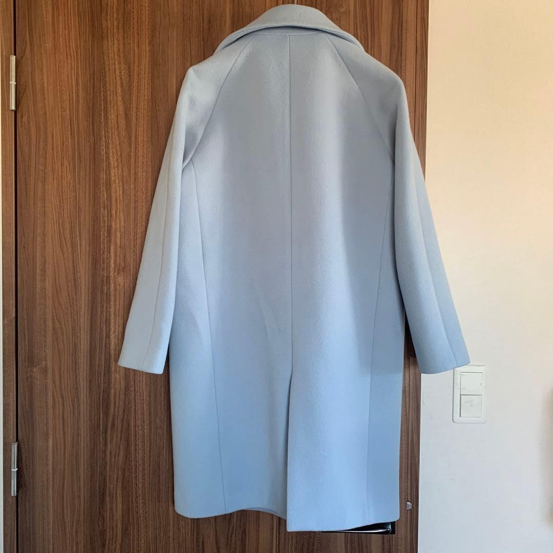 ESTNATION ライトブルー チェスターコート