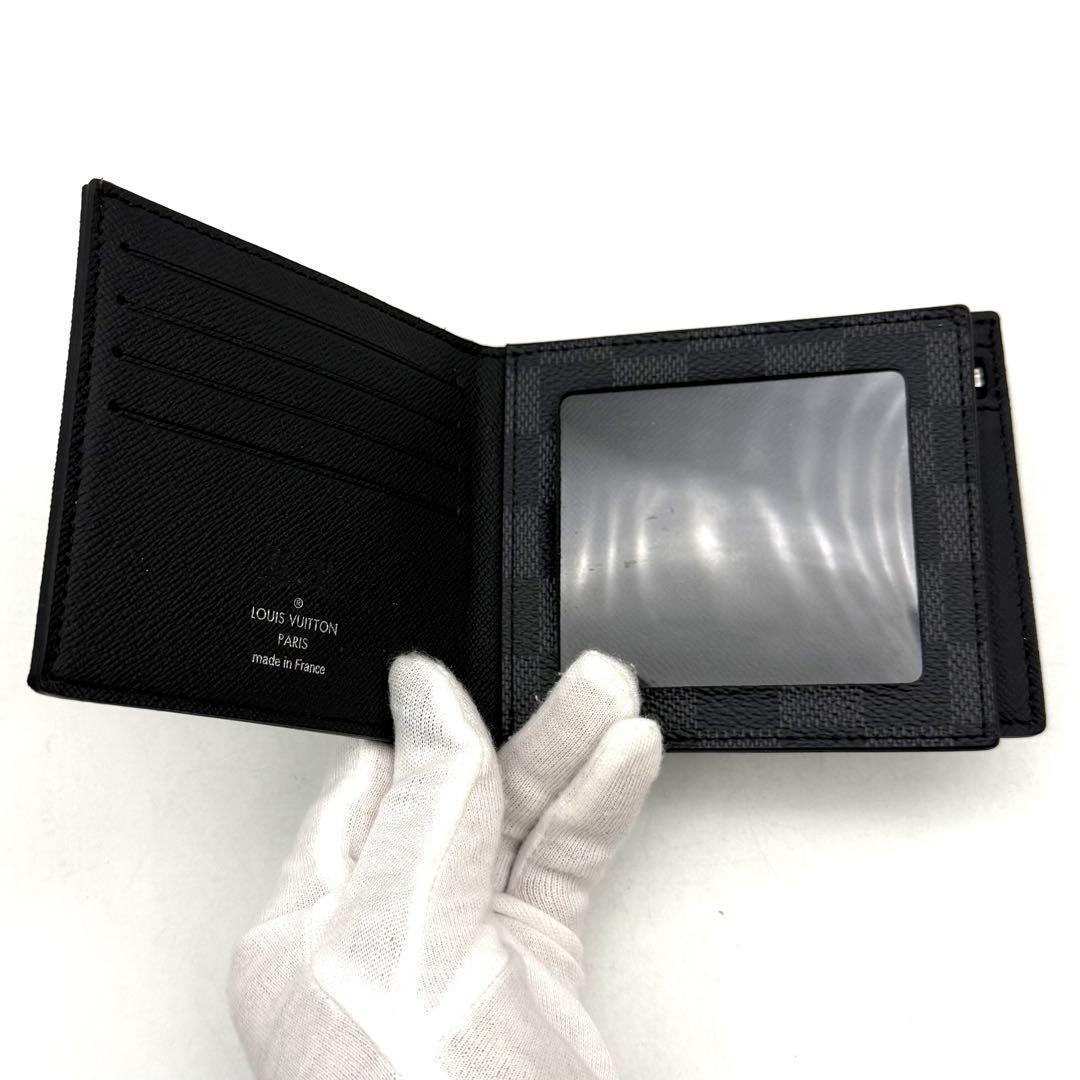【新品未使用】ルイヴィトン ダミエ グラフィット ポルトフォイユ アメリゴ