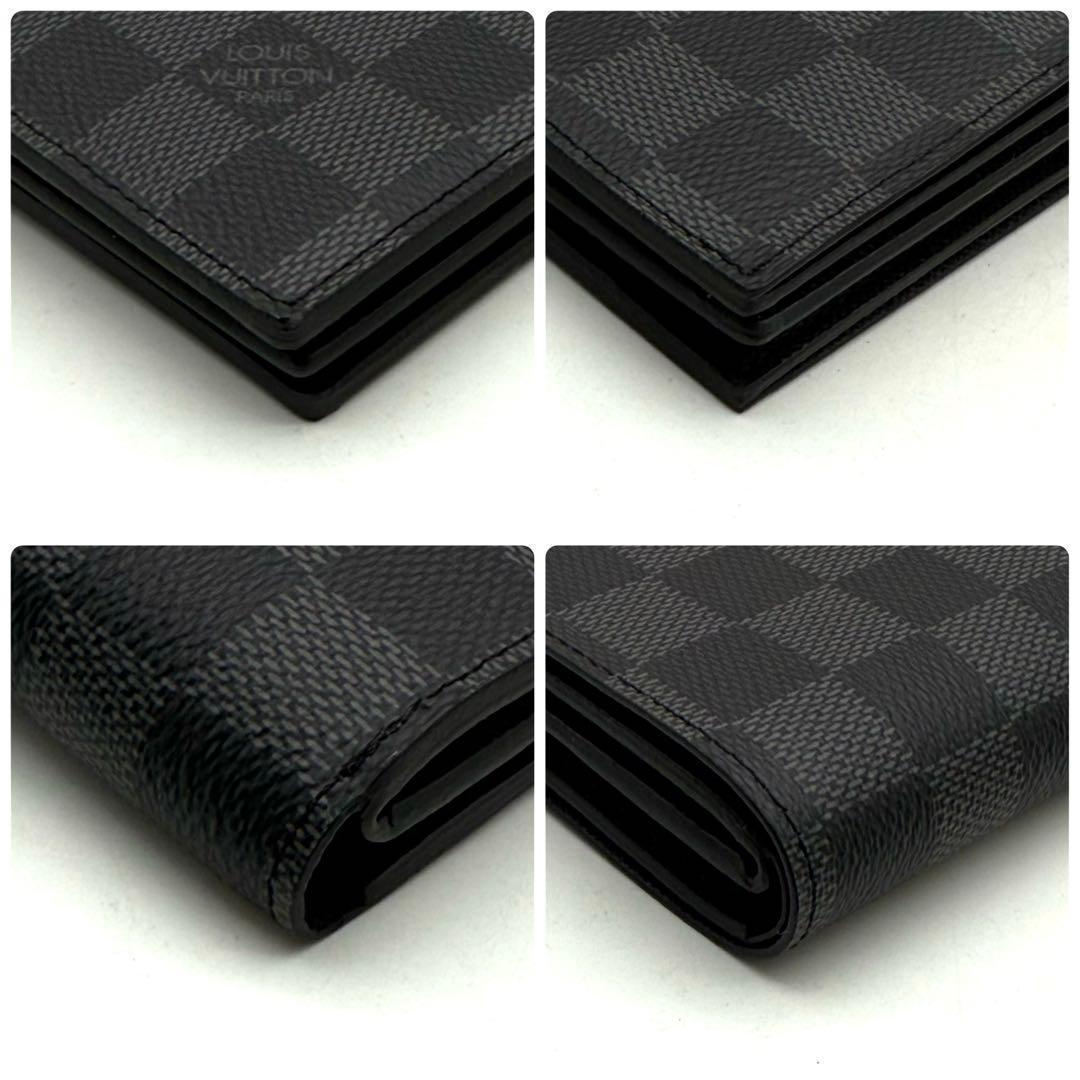 【新品未使用】ルイヴィトン ダミエ グラフィット ポルトフォイユ アメリゴ