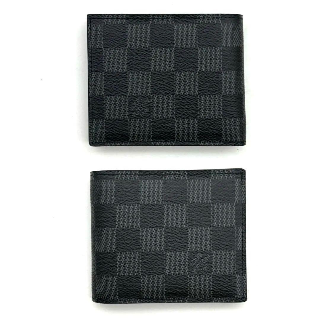 【新品未使用】ルイヴィトン ダミエ グラフィット ポルトフォイユ アメリゴ