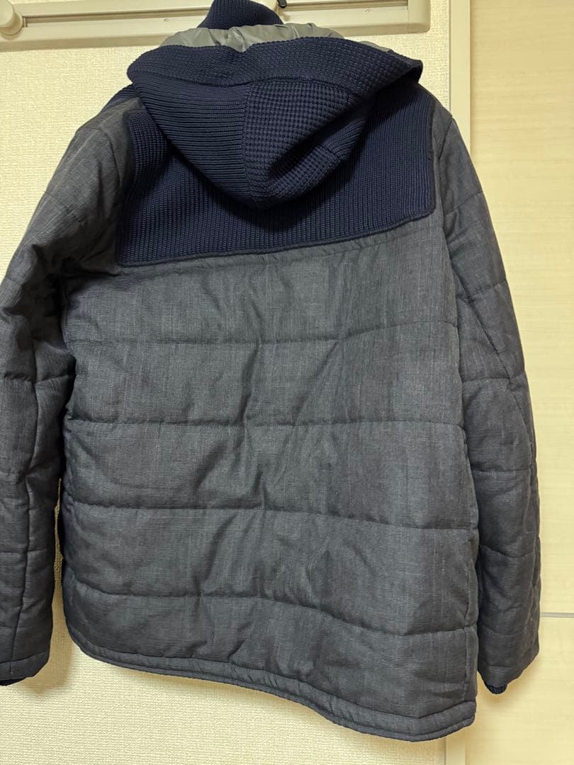 BARK ダークグレー フード付きダッフルコート