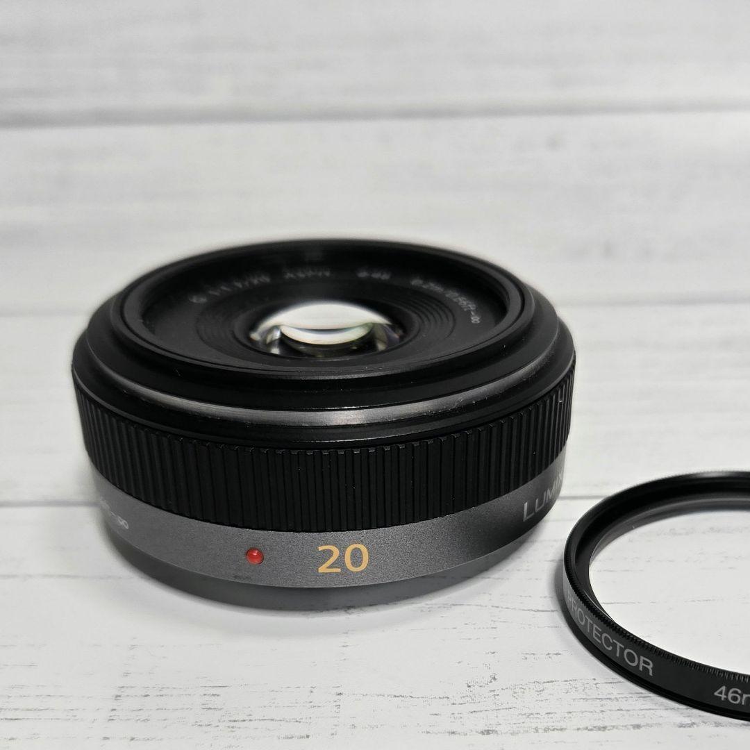 LUMIX G 20mm/f1.7 ASPH. H-H020 レンズ