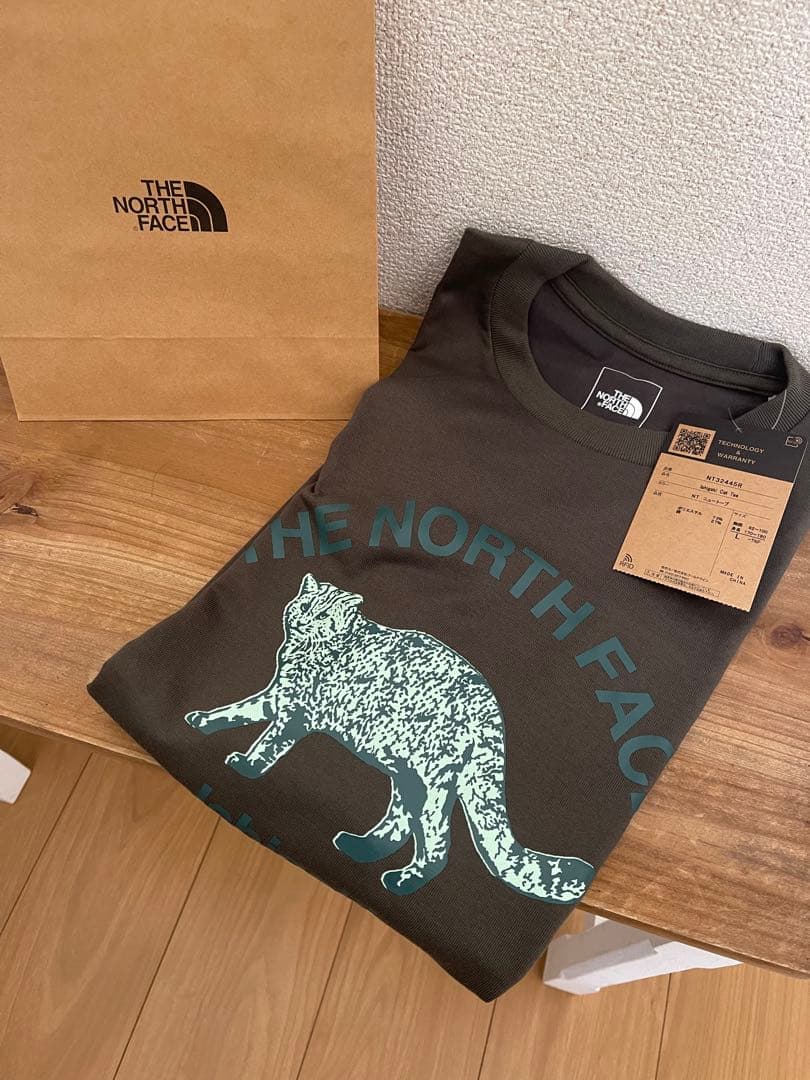 新品　ノースフェイス　石垣島　イリオモテヤマネコ　Tシャツ　ユニセックス　L