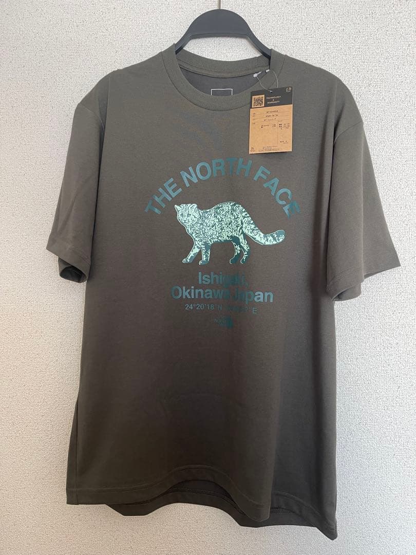 新品　ノースフェイス　石垣島　イリオモテヤマネコ　Tシャツ　ユニセックス　L