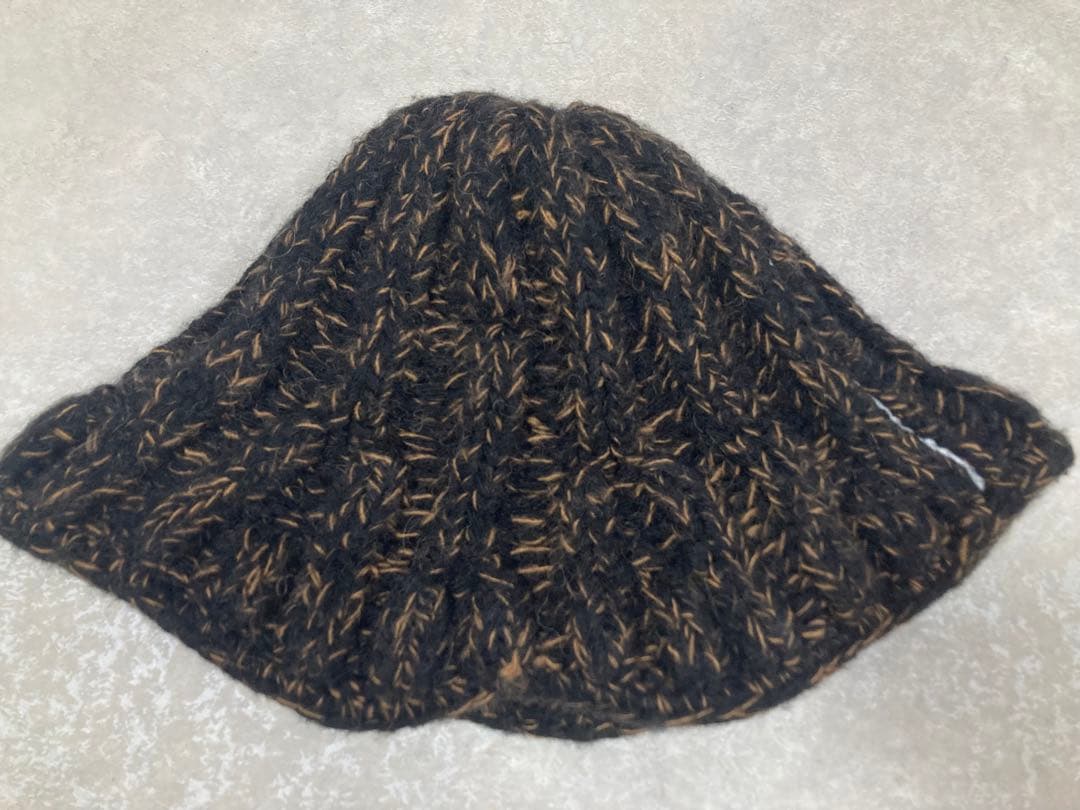 未使用 タグ付き メゾン マルジェラ ニット バケットハット