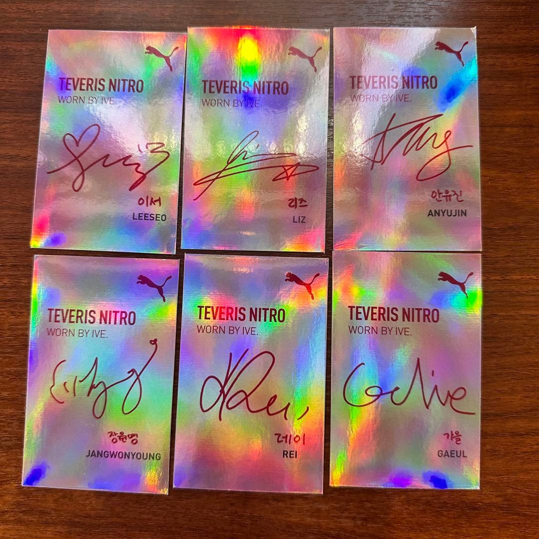 IVE puma シンガポール/マレーシア/東南アジア トレカセット