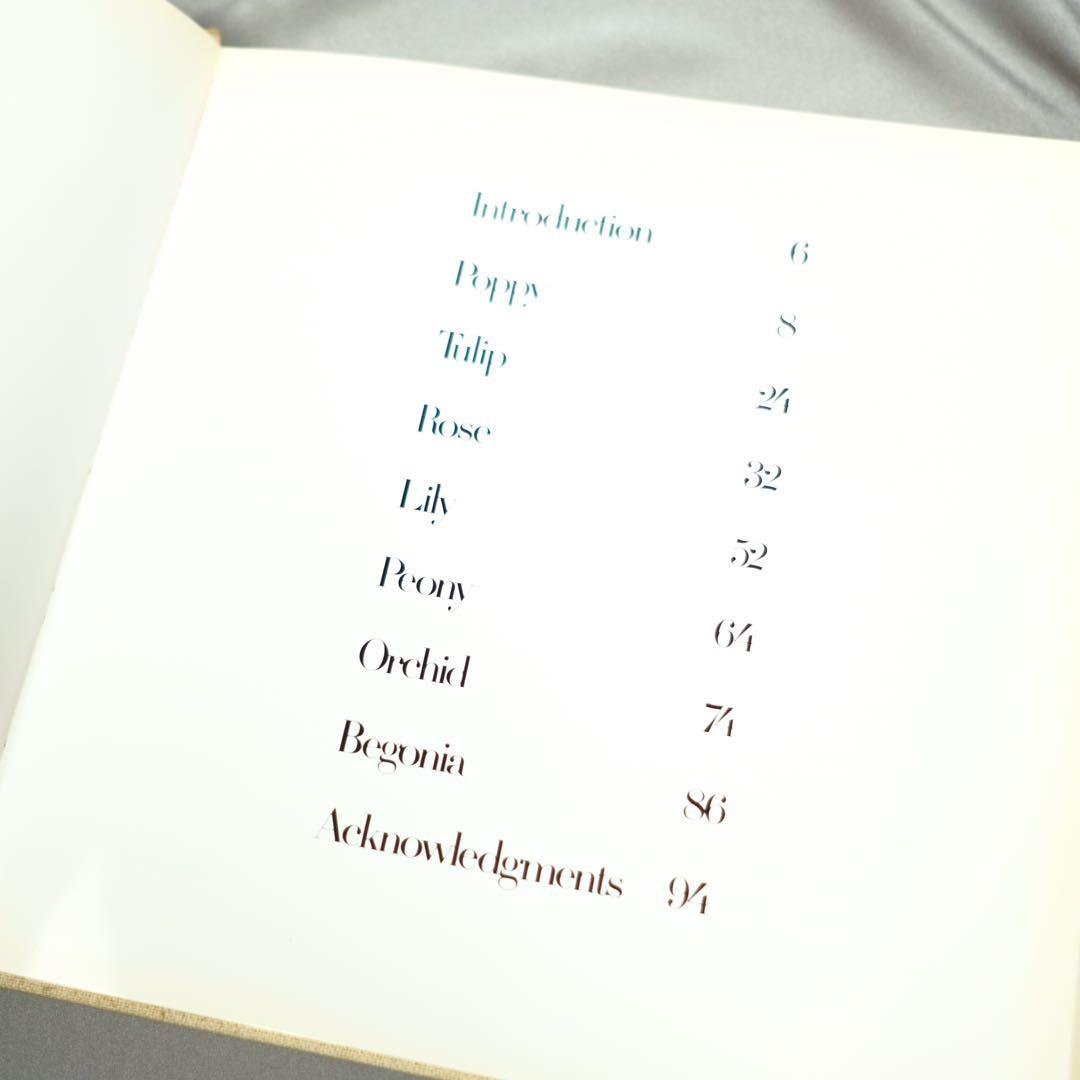 Irving Penn FLOWERS アーヴィング•ペン　写真集　洋書　初版