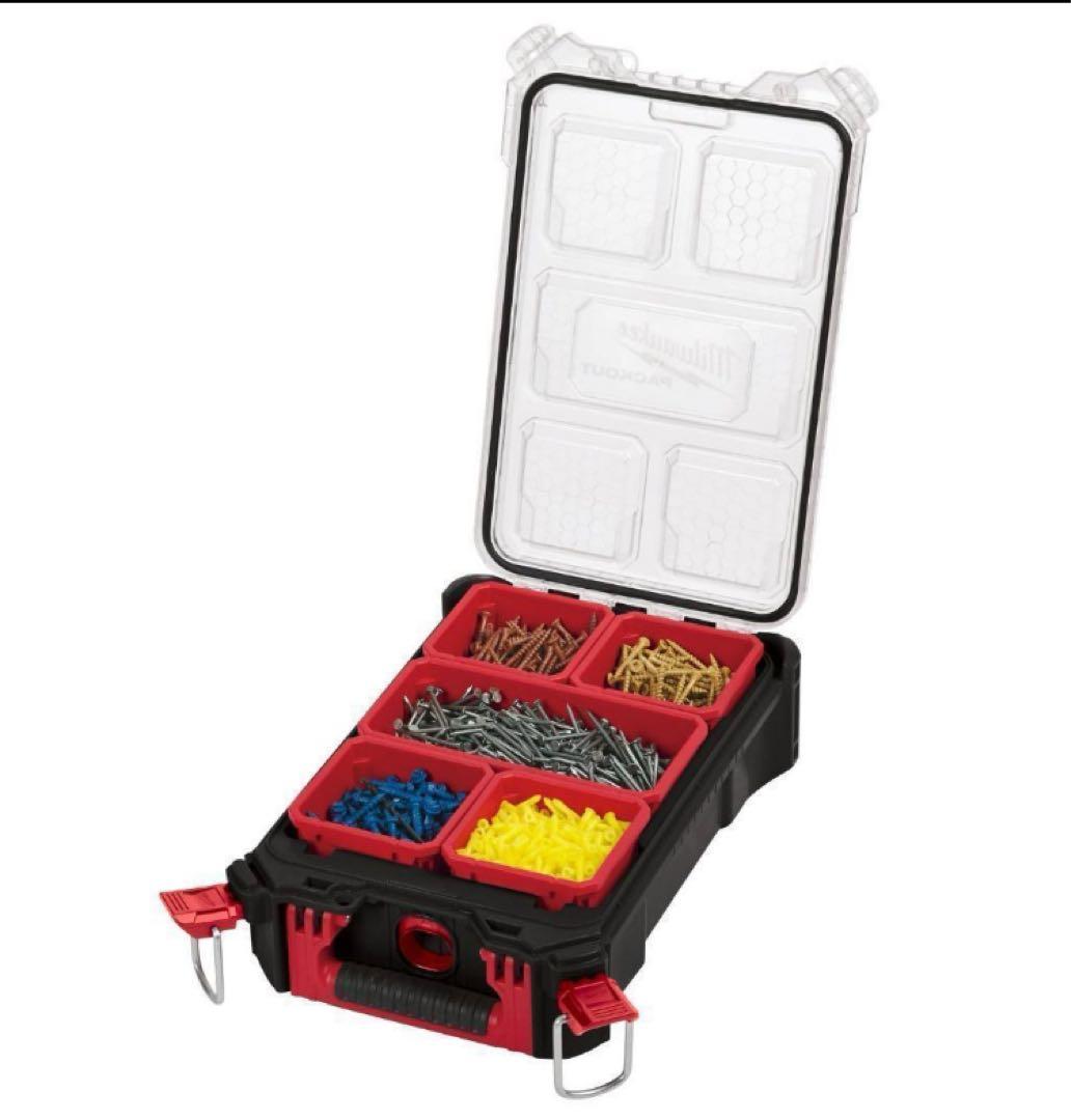 ミルウォーキー　パックアウト　コンパクトオルガナイザー　新品 ブラック