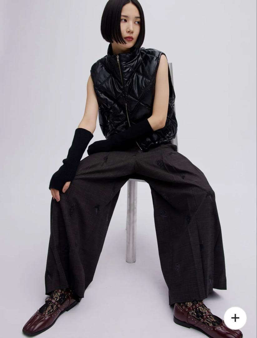 早い者勝ち/新品未使用/Ameri/MINI VEST/ダウンベスト