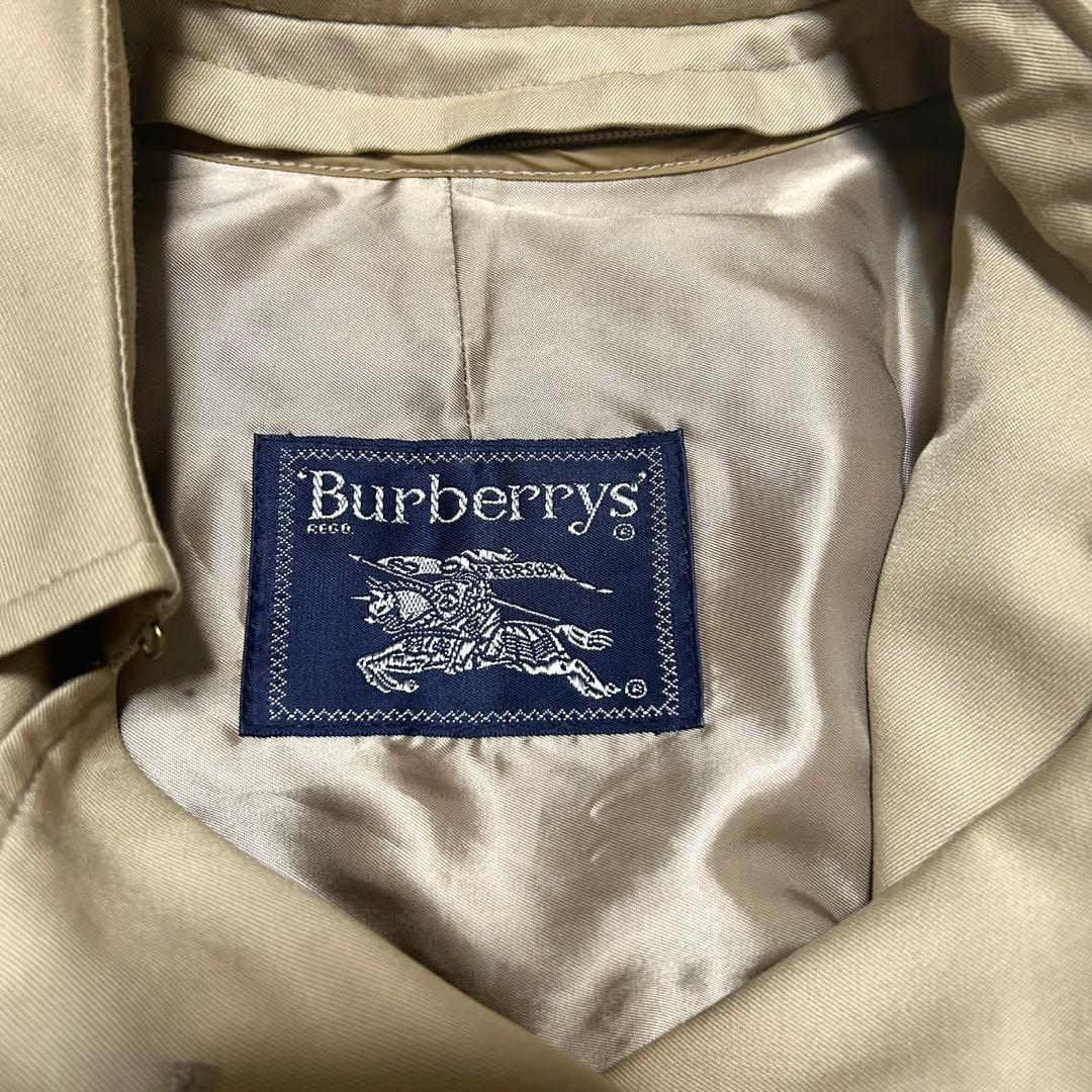 【美品】バーバリー　トレンチコート　ライナー　ベルト完備　ロング　ベージュ　M