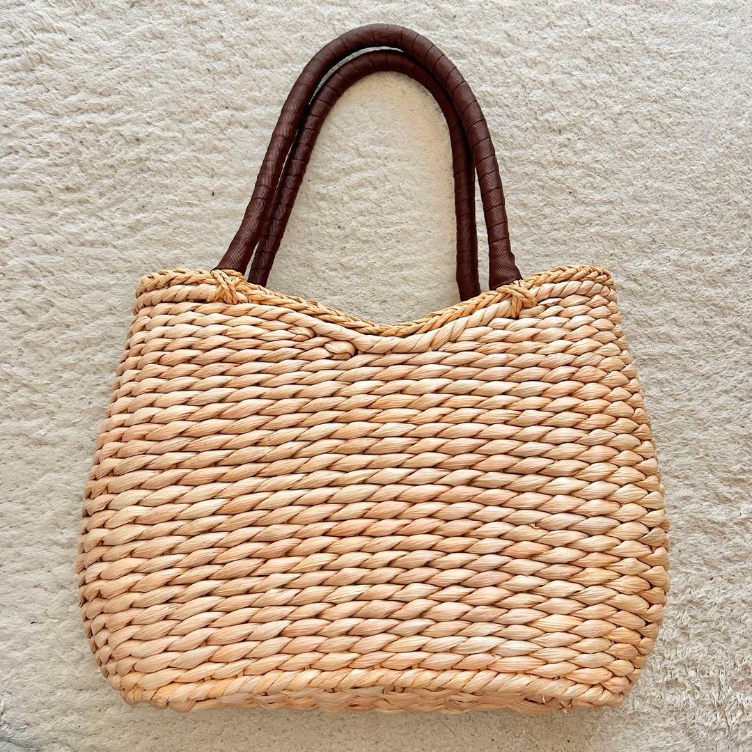 ☆レア　franche lippee くまかごバッグ　刺繍