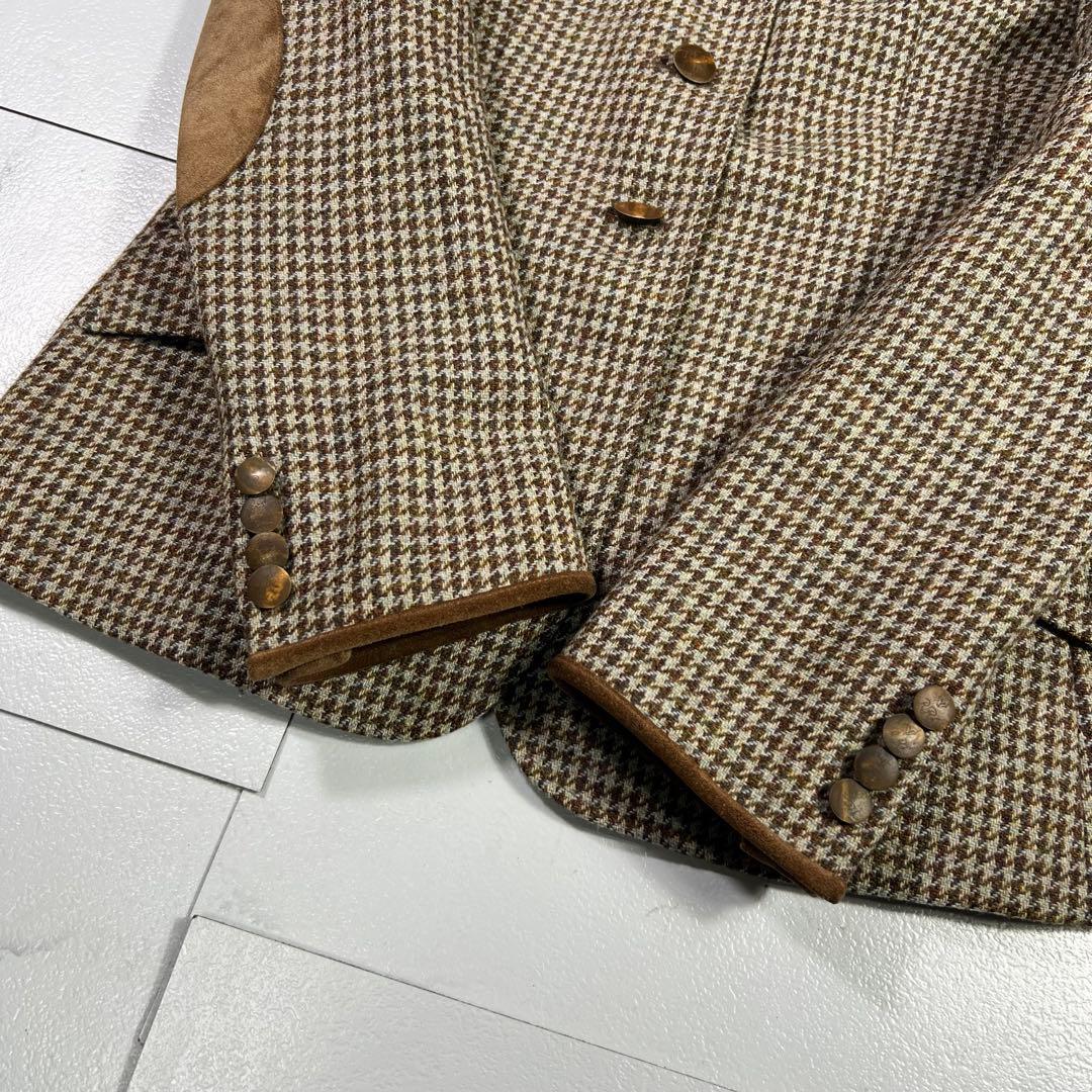 RRL ダブルアールエル テーラドジャケット エルボパッチ 千鳥柄 2