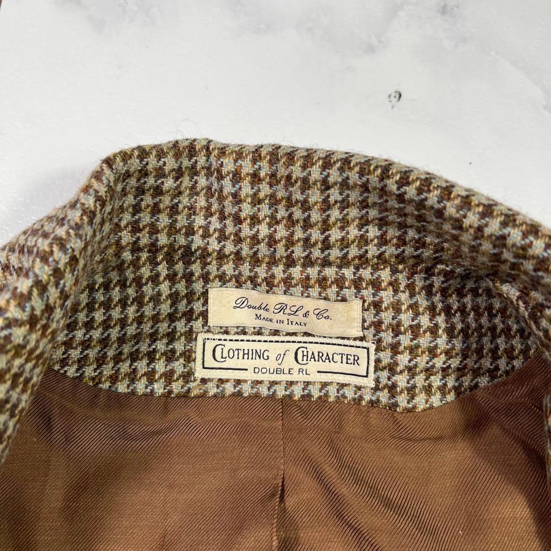 RRL ダブルアールエル テーラドジャケット エルボパッチ 千鳥柄 2