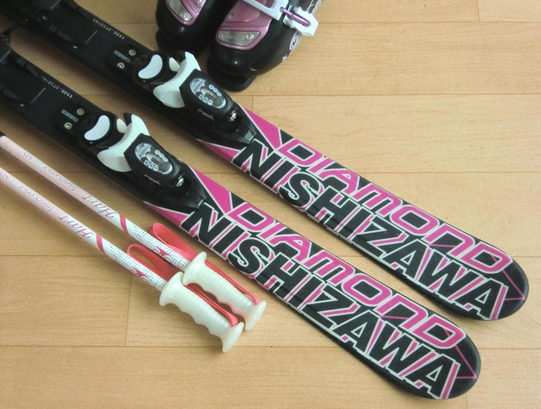 ■■11月限定■送料無料■NISHIZAWA子供用スキー4点セット110/21■