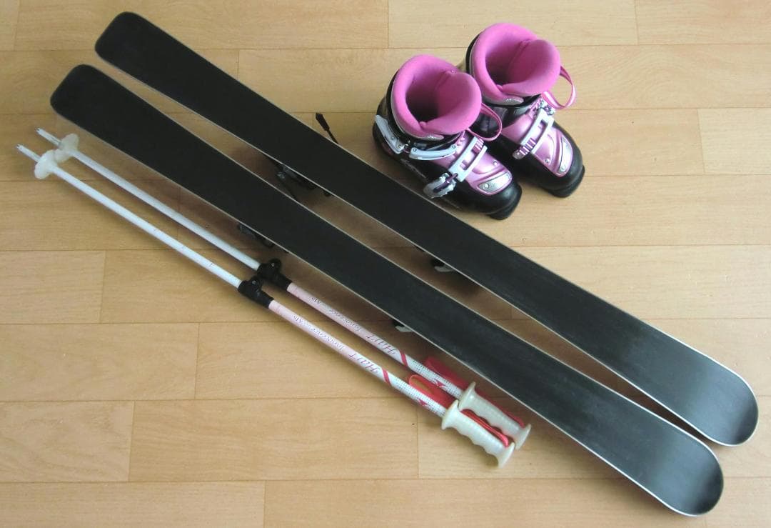 ■■11月限定■送料無料■NISHIZAWA子供用スキー4点セット110/21■