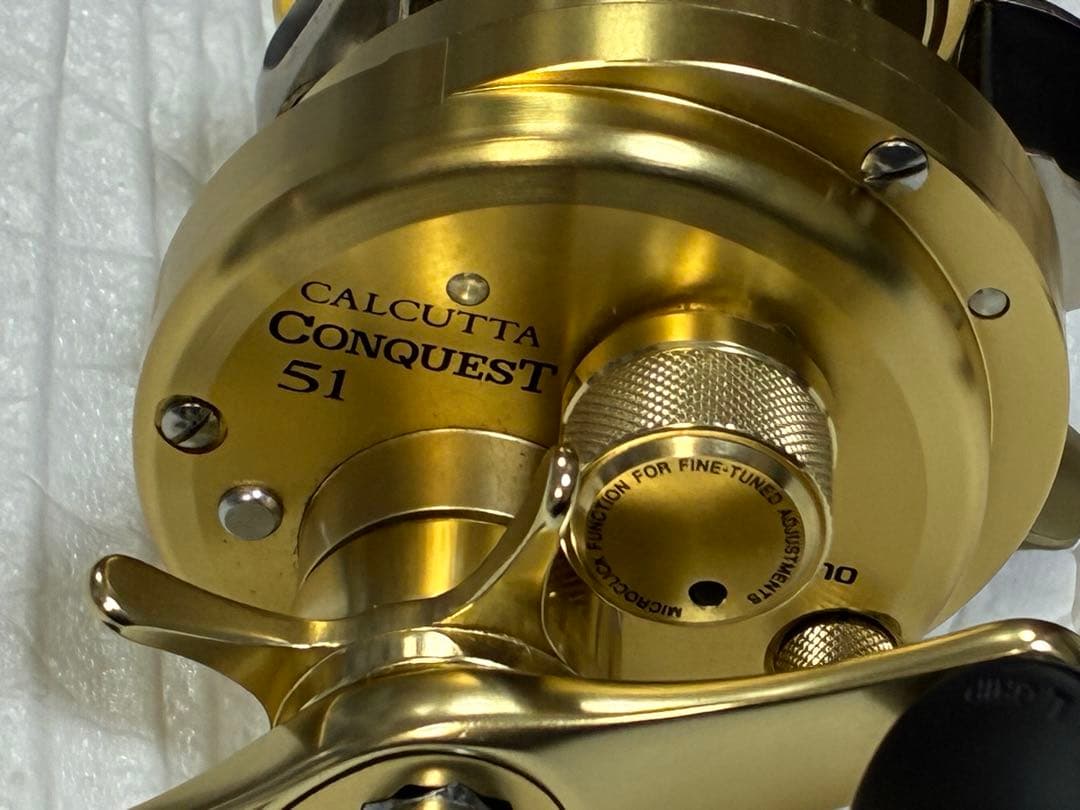 綺麗です。シマノ カルカッタコンクエスト 51