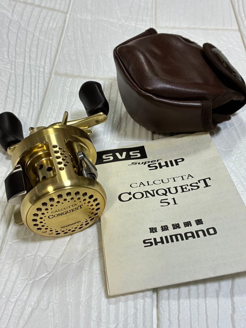 綺麗です。シマノ カルカッタコンクエスト 51