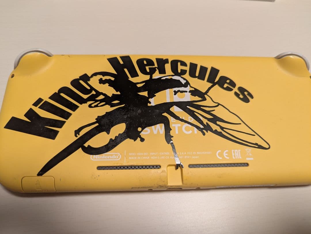 Nintendo Switch Lite イエロー箱ケース付き※内容ご確認下さい