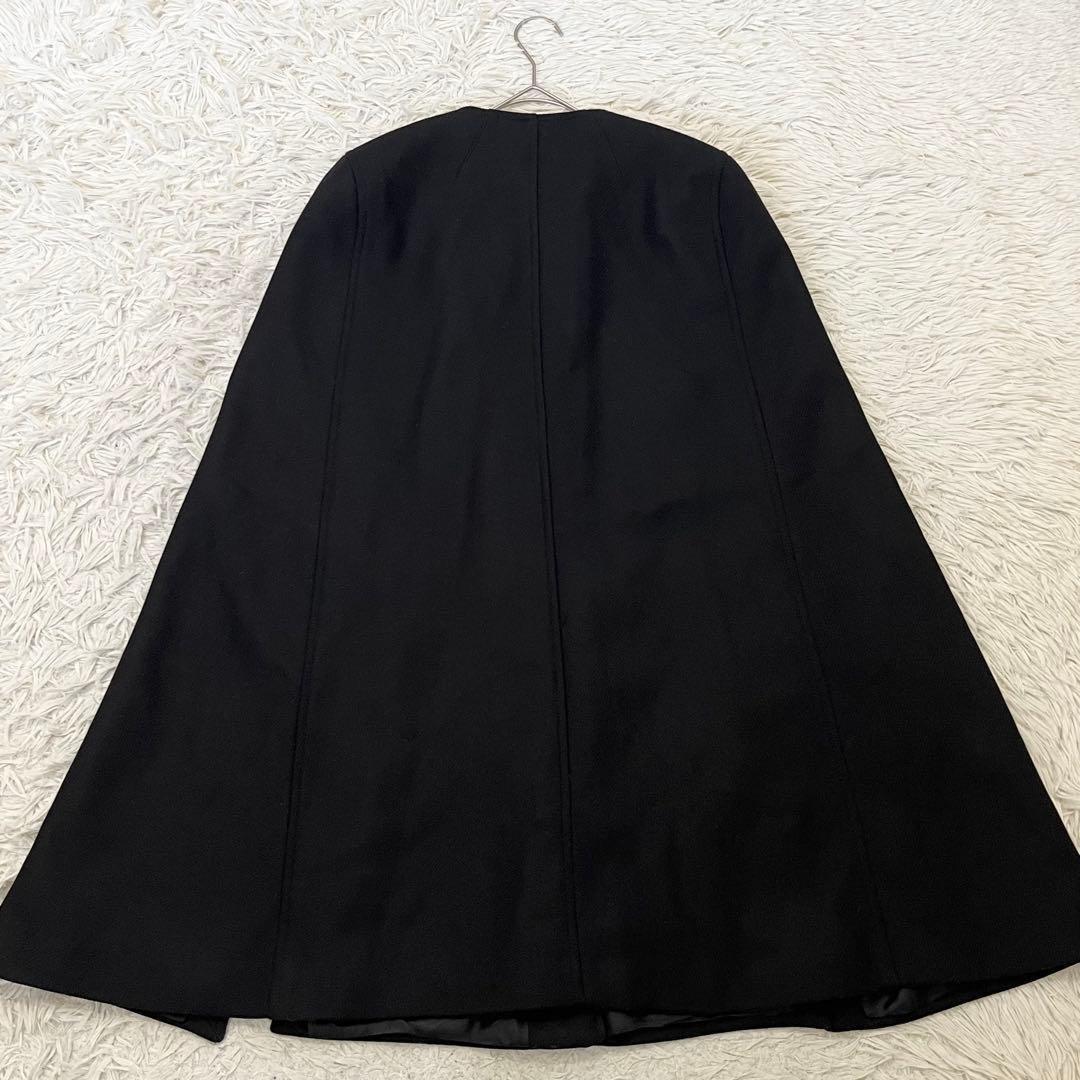 ✨美品✨ザラ　マンテコ　ケープコート　ポンチョ　金バックル　黒　Ｓ　完売品