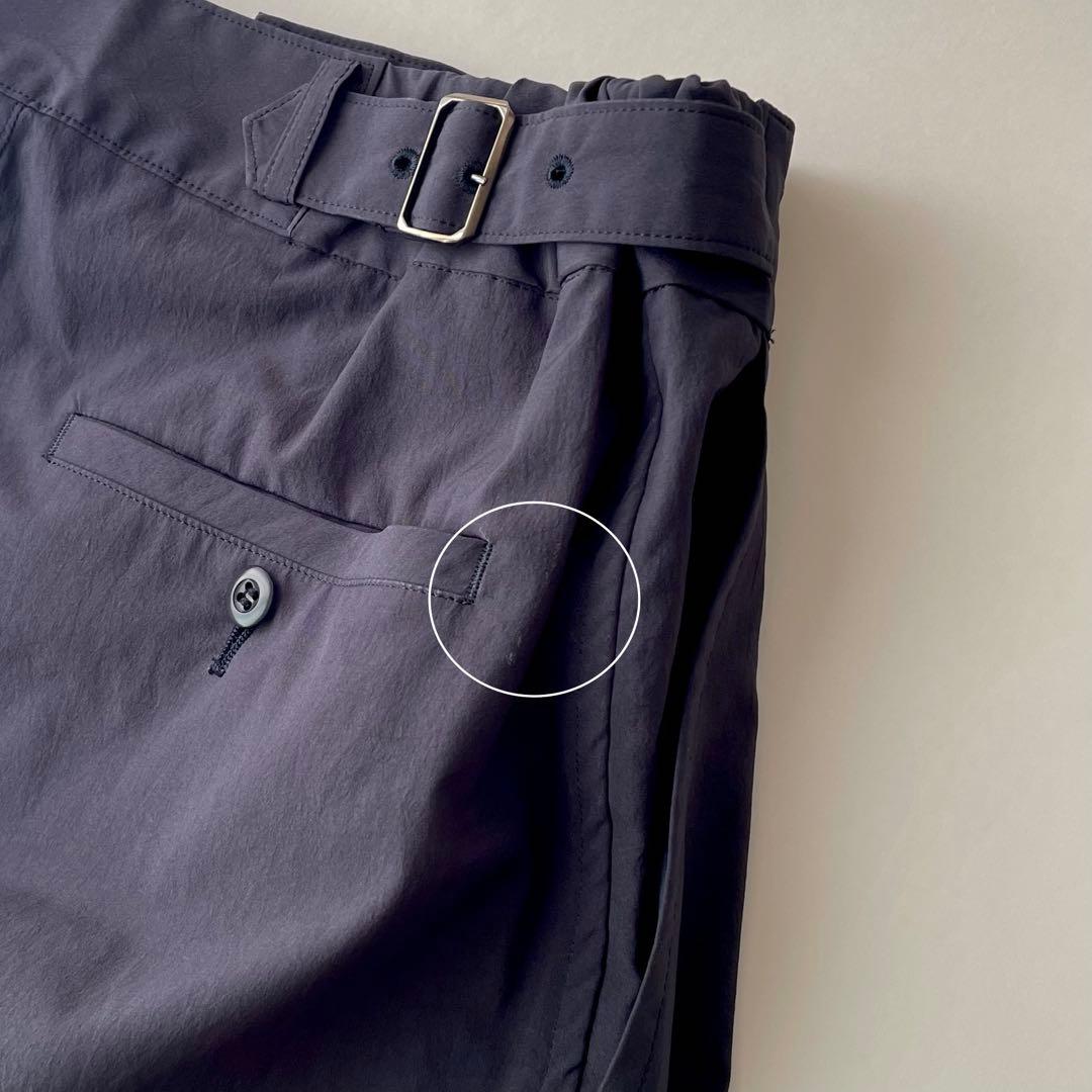 専用　　lelill 【日本製】サイドベルト トラウザーズ