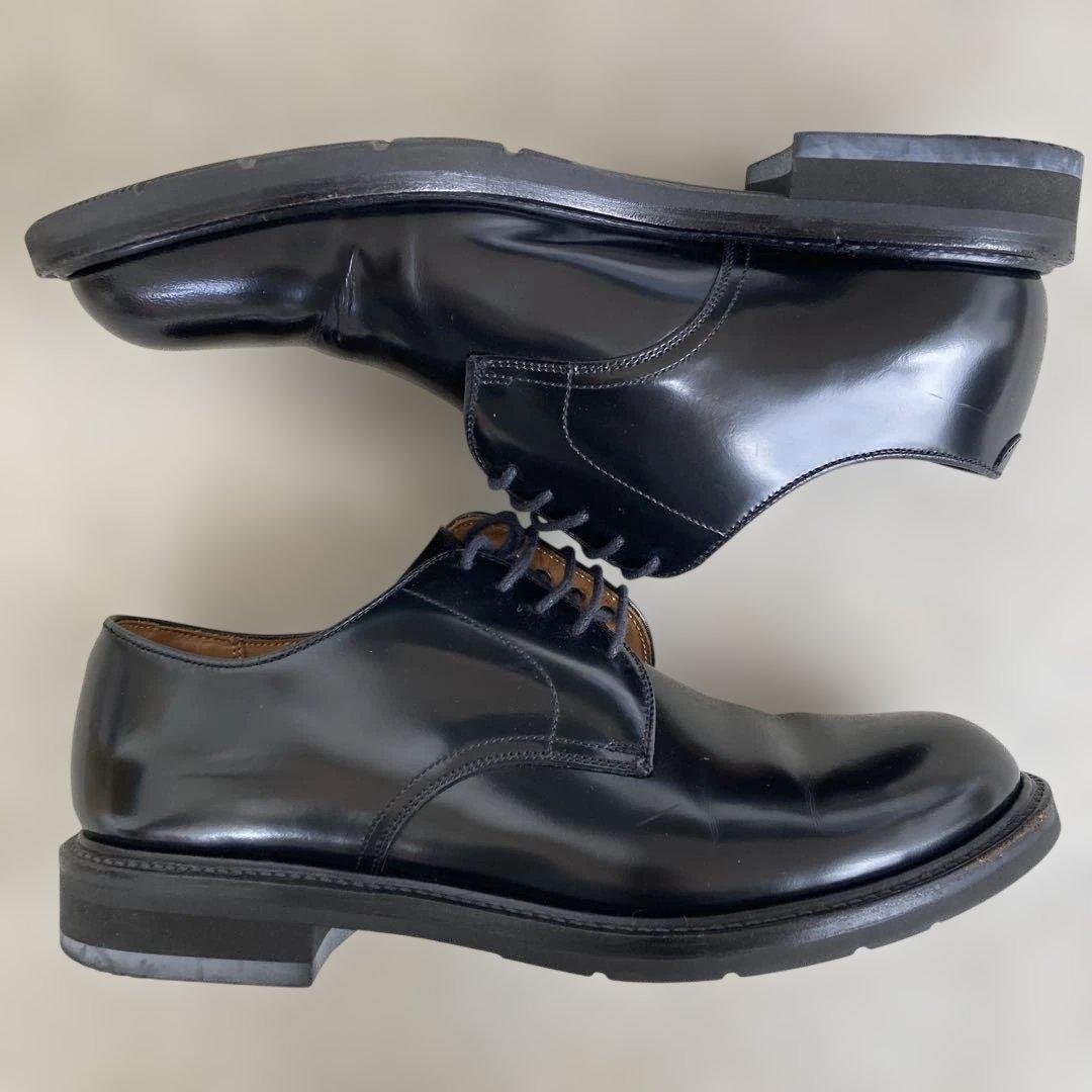 【美品】REGAL ビジネスシューズ　革靴　プレーントゥ　ブラック