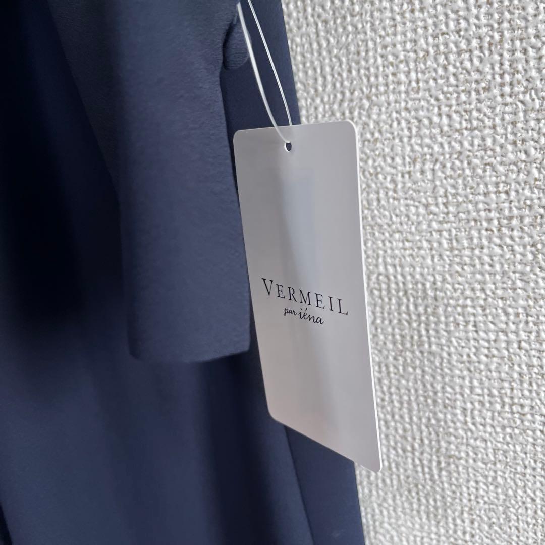 新品　人気完売　ヴェルメイユ パー イエナ　24aw 2wayボウタイワンピース