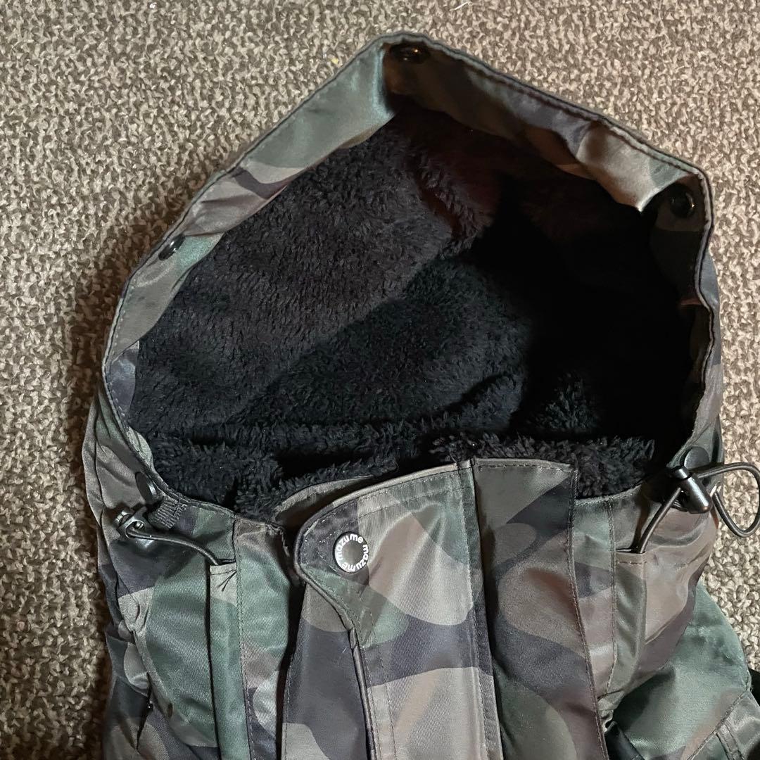 mazume 迷彩柄 フィッシングウェア防寒着 上下セットMサイズ