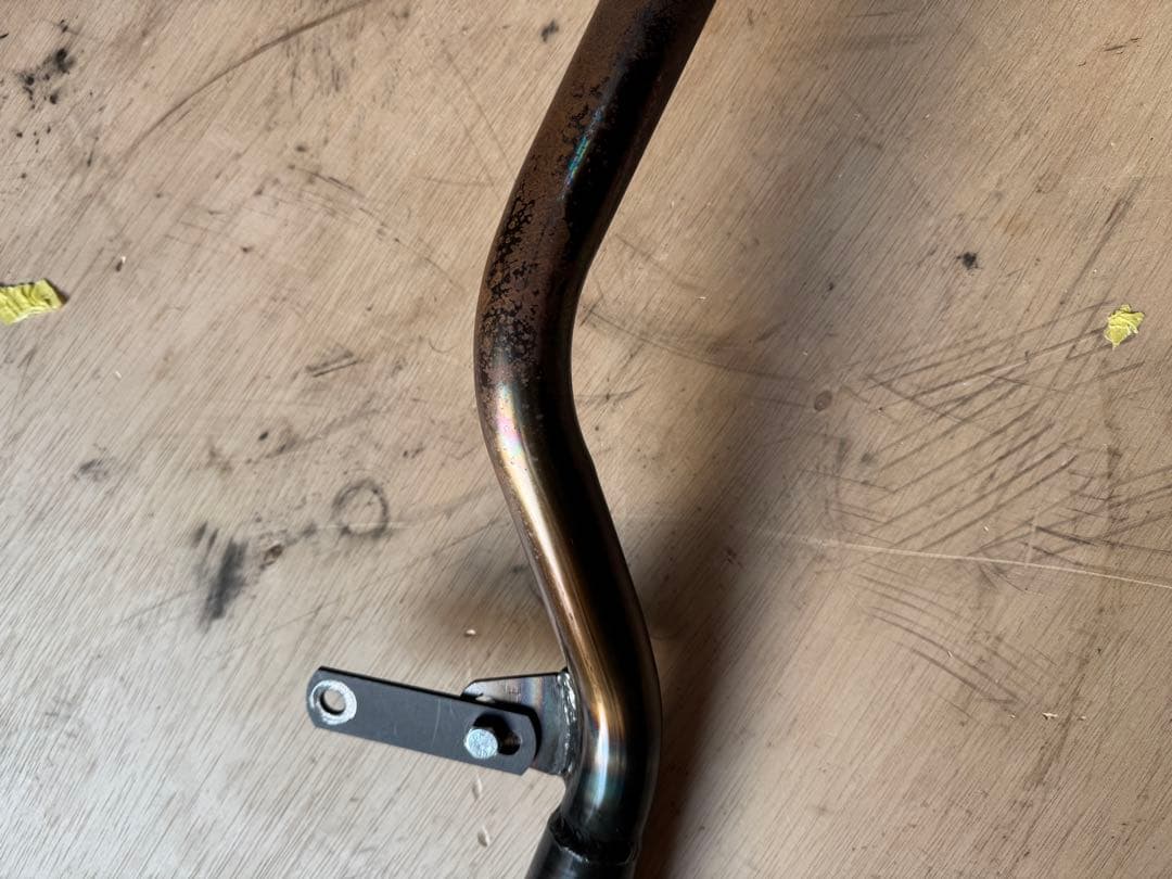 カブ　リトルカブ　小鉄菅　メガホンマフラー