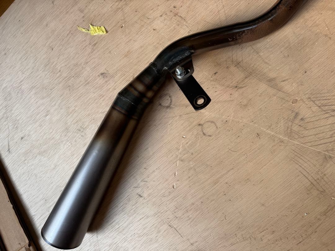 カブ　リトルカブ　小鉄菅　メガホンマフラー