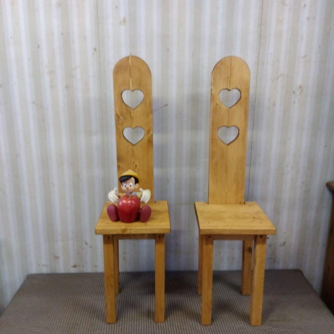 カントリー飾り椅子（みるく)