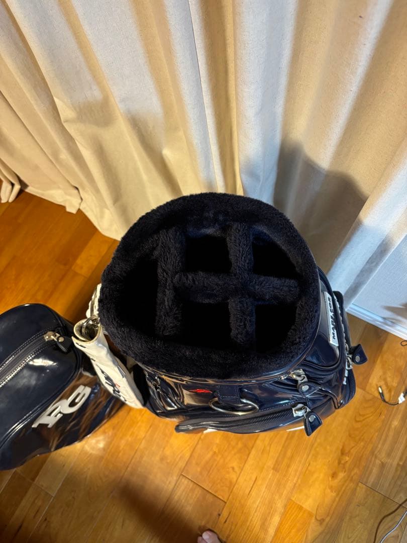 PEARLY GATES キャディバッグ　ネイビー