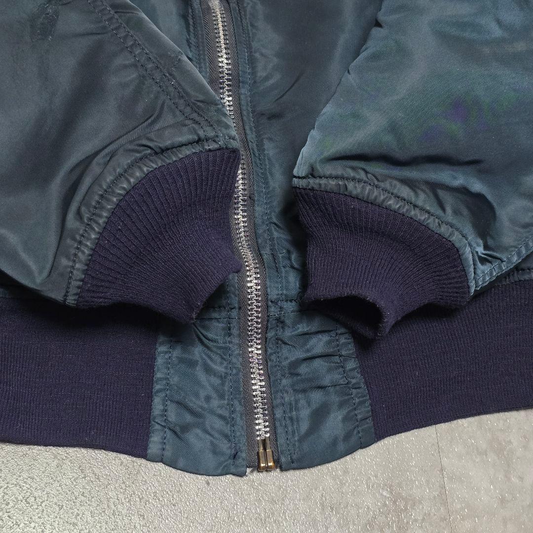 80s USA製 ALPHA MA-1 MIL-J-82790J IDEAL M