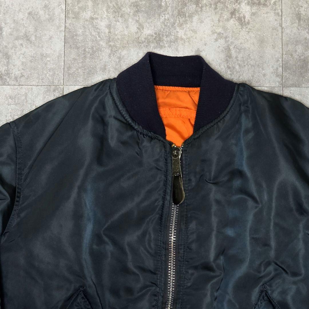 80s USA製 ALPHA MA-1 MIL-J-82790J IDEAL M