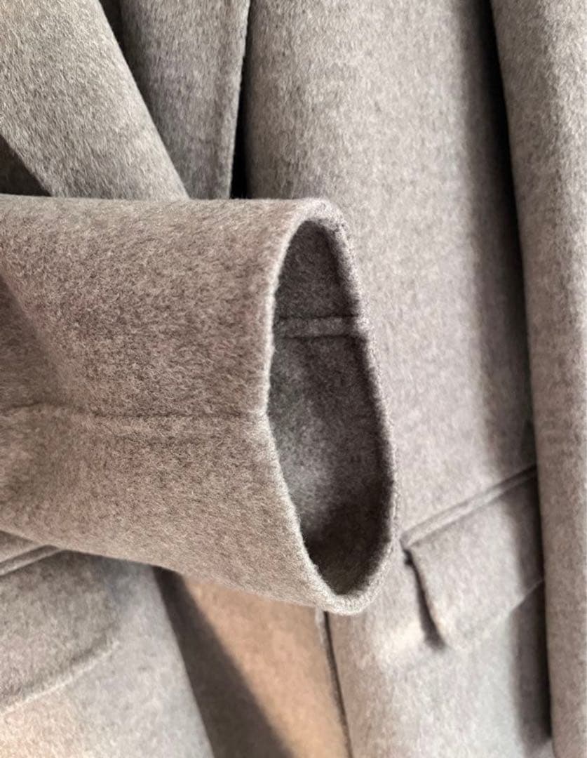 FRAMeWORK ハミルトンリバーテーラードコート グレーA 36