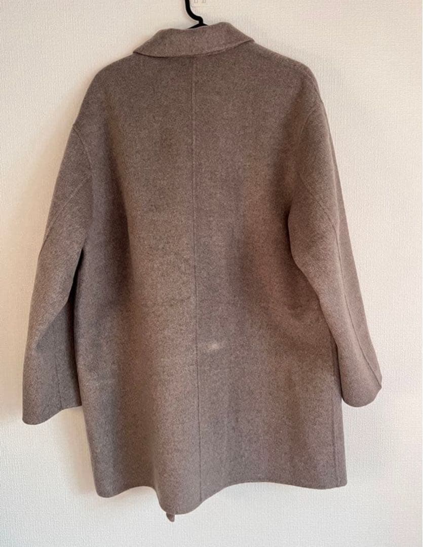 FRAMeWORK ハミルトンリバーテーラードコート グレーA 36