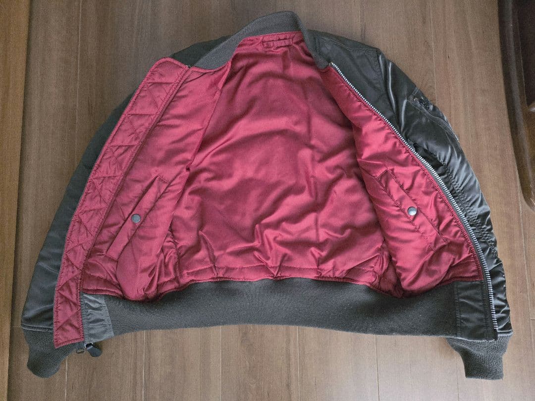 ALPHA アルファインダストリーズ　MA-1 フライトジャケット Sサイズ