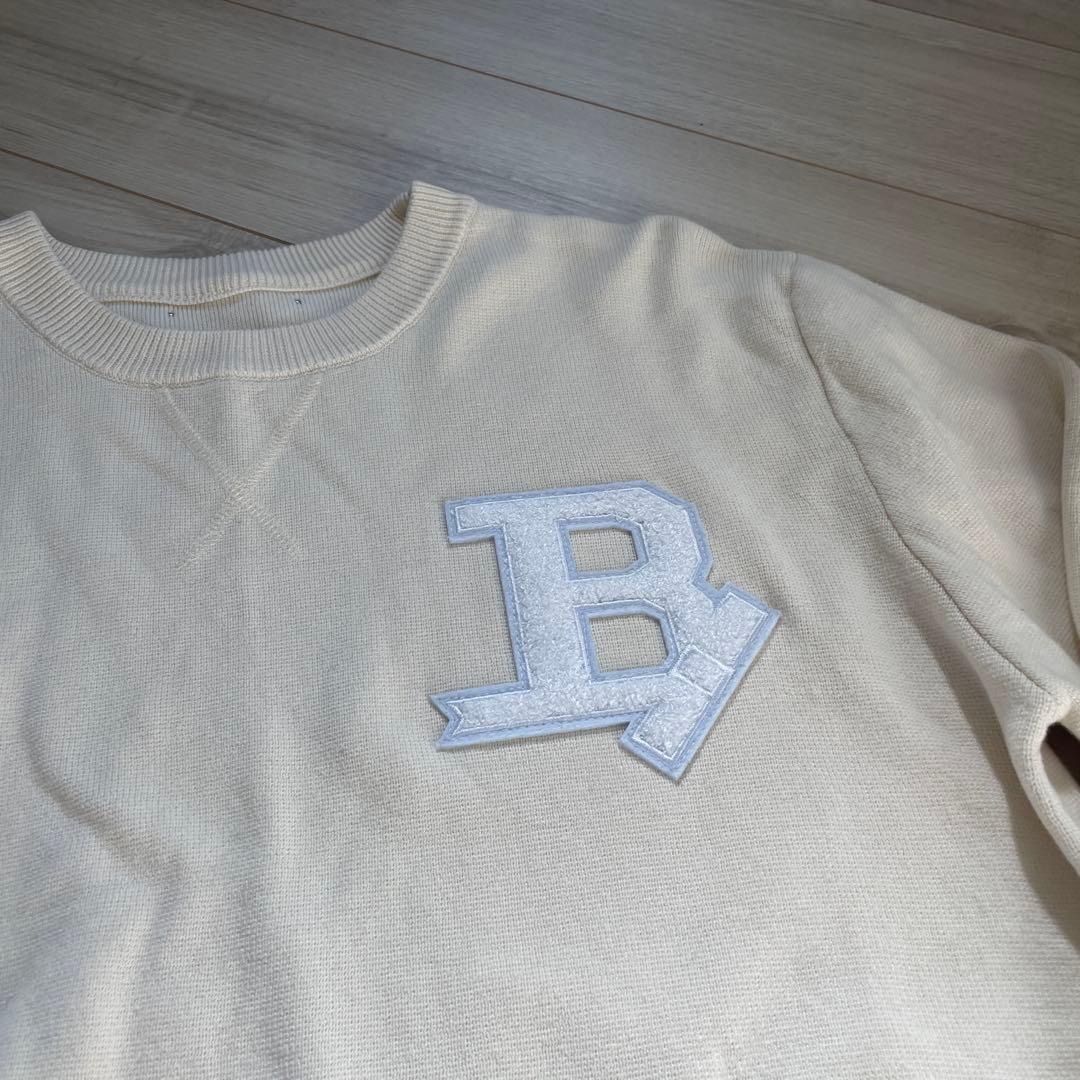 トップス Bibiy B CLUB KNIT WHITE M