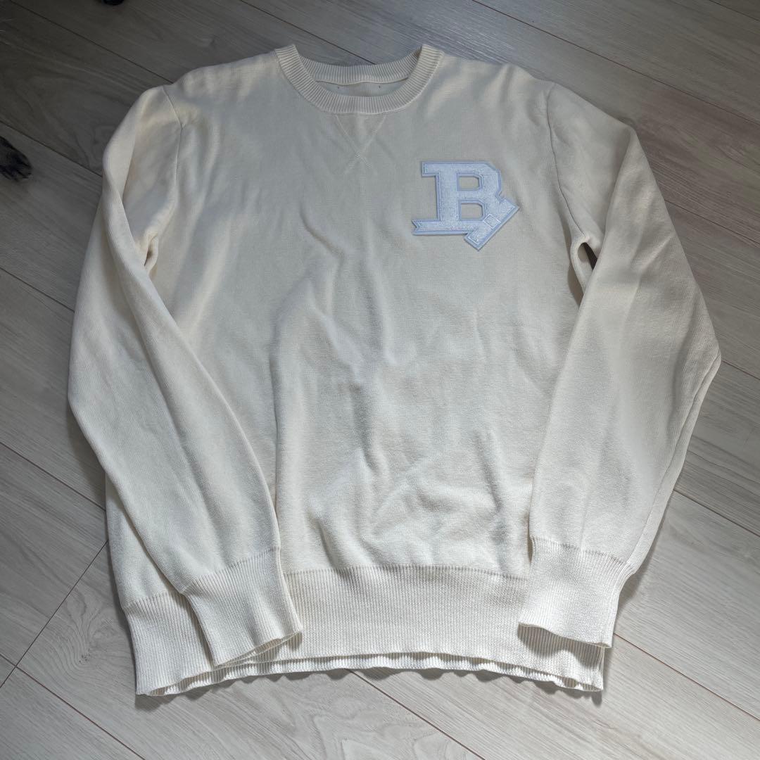 トップス Bibiy B CLUB KNIT WHITE M
