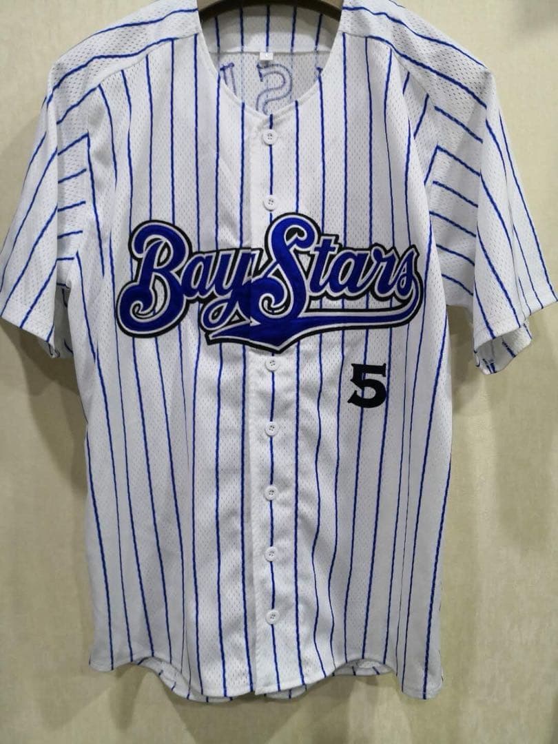 k*7様 横浜DeNAベイスターズ復刻ユニフォーム　サイズ Ｌ　豪華刺繍 石井琢