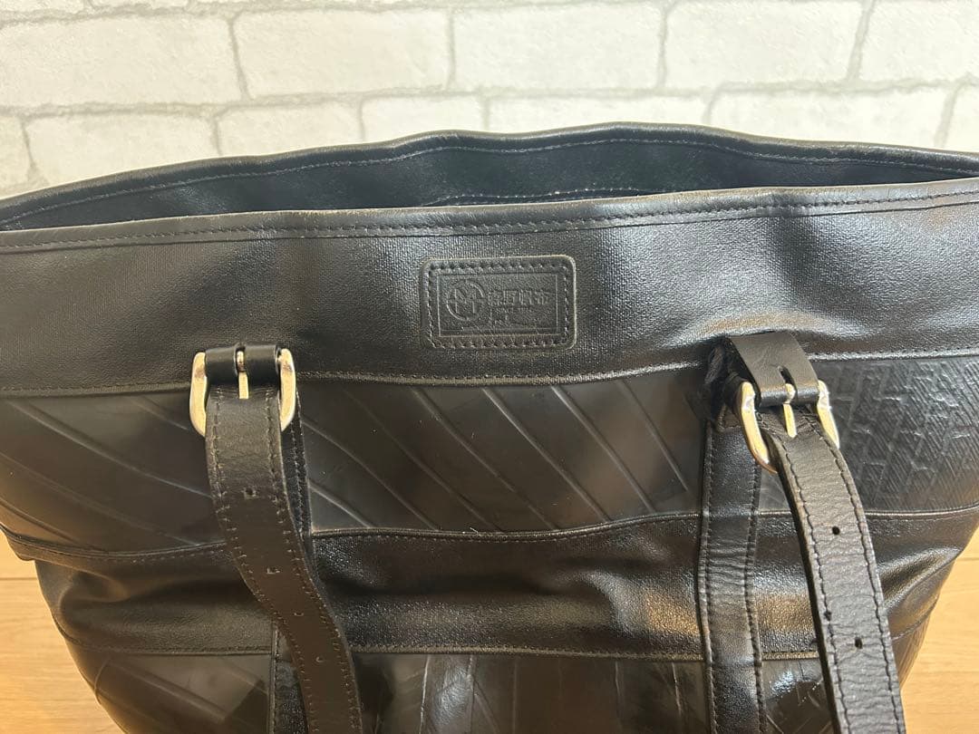 SEAL seal シール 森野帆布コラボ ボーダートートバッグ